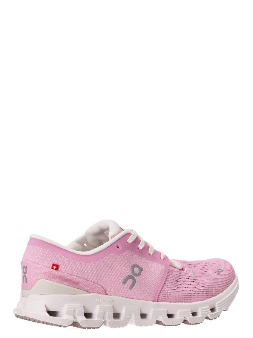 Pink Lace Up Sneakers 5