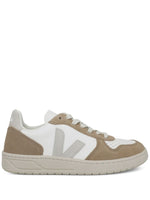 White Natural Logo Sneakers 1