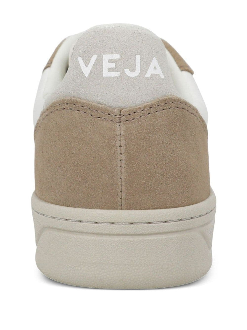 White Natural Logo Sneakers 5