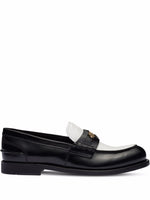 Black Leather Loafers 1