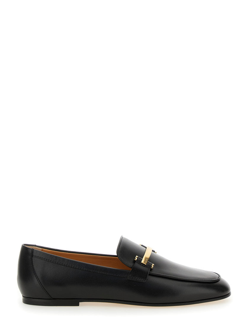 Black Leather Loafers 1