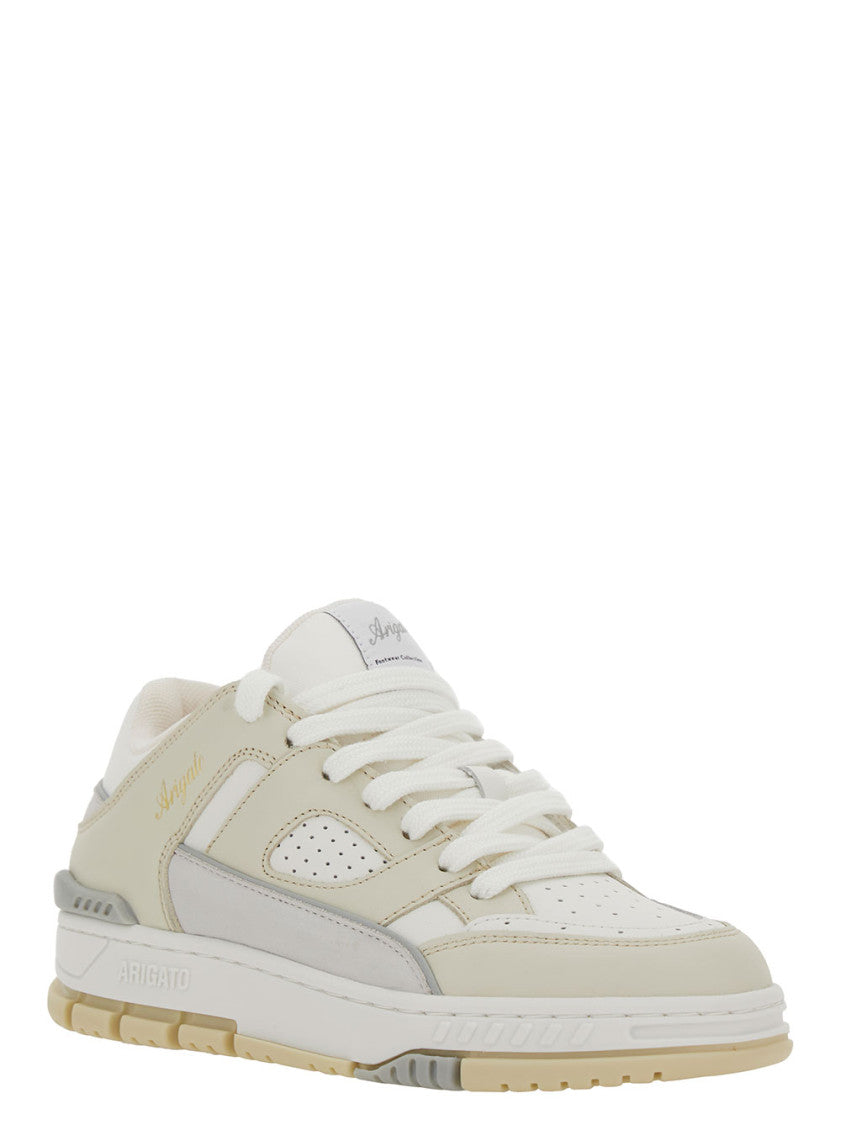 White Lace Up Sneakers 2