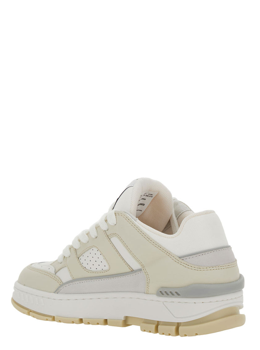 White Lace Up Sneakers 3