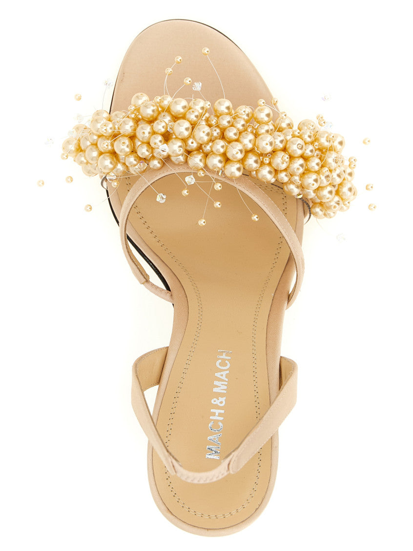 Gold Open Toe Heels 4