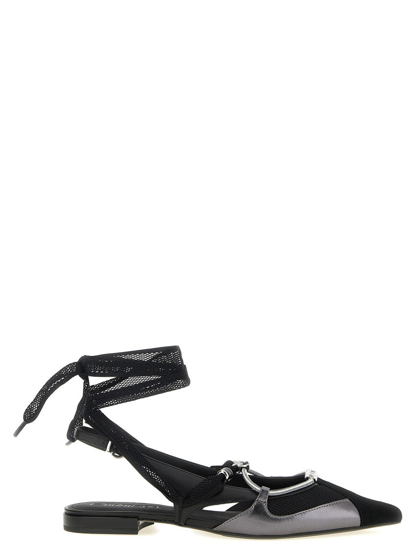 Black Slingback Ballet Flats 1