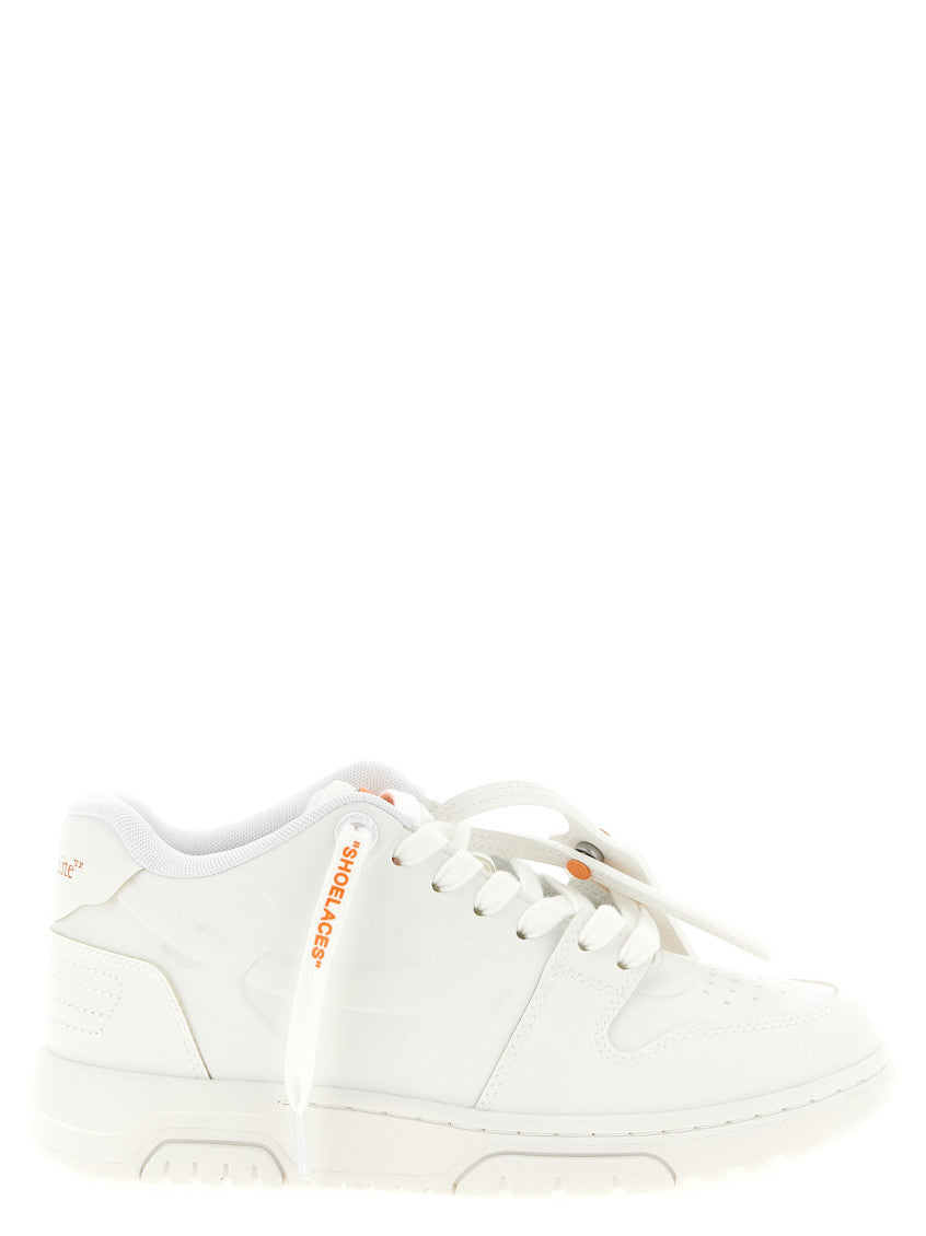 White Lace Up Sneakers 1