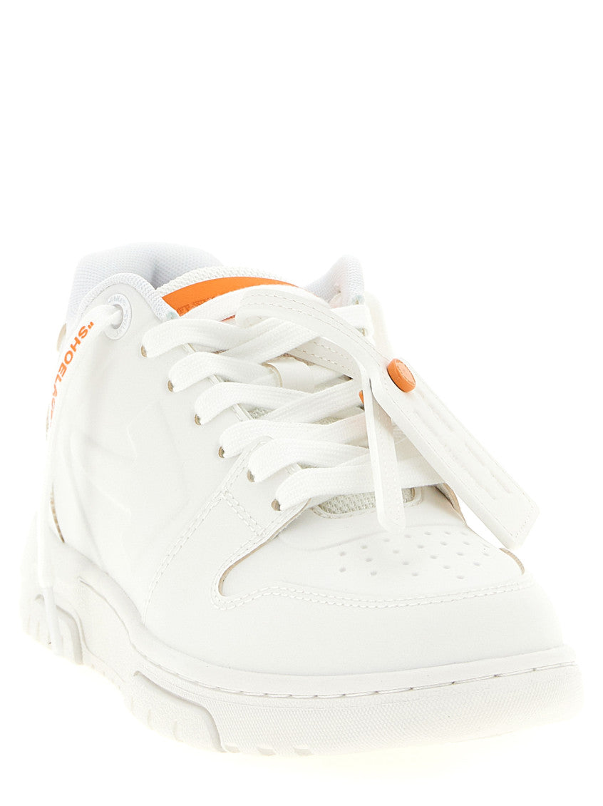 White Lace Up Sneakers 3