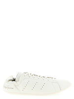 White Lace Up Sneakers 1
