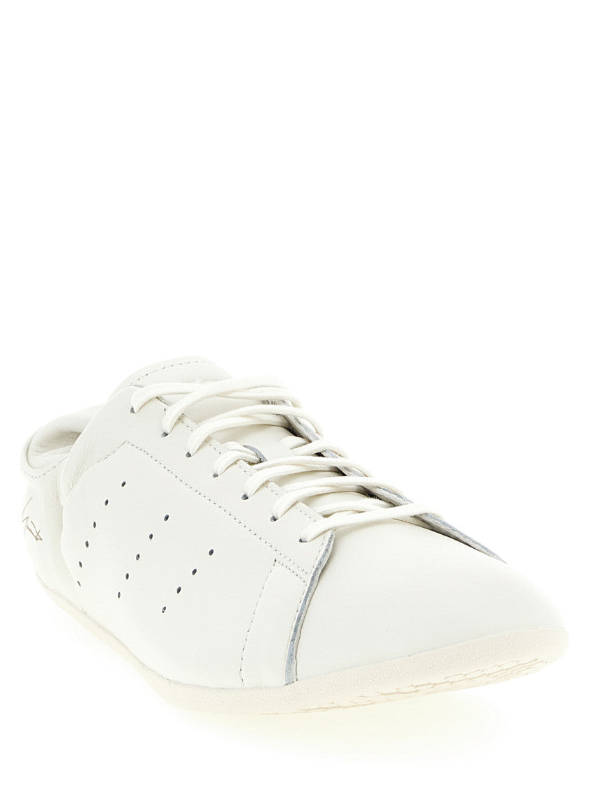 White Lace Up Sneakers 2