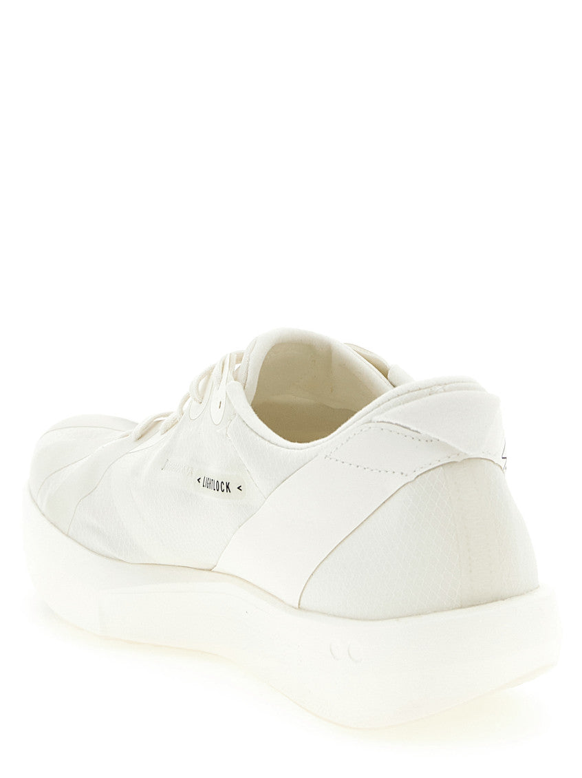 White Lace Up Sneakers 3