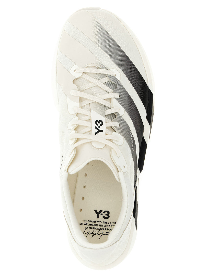 White Lace Up Sneakers 4