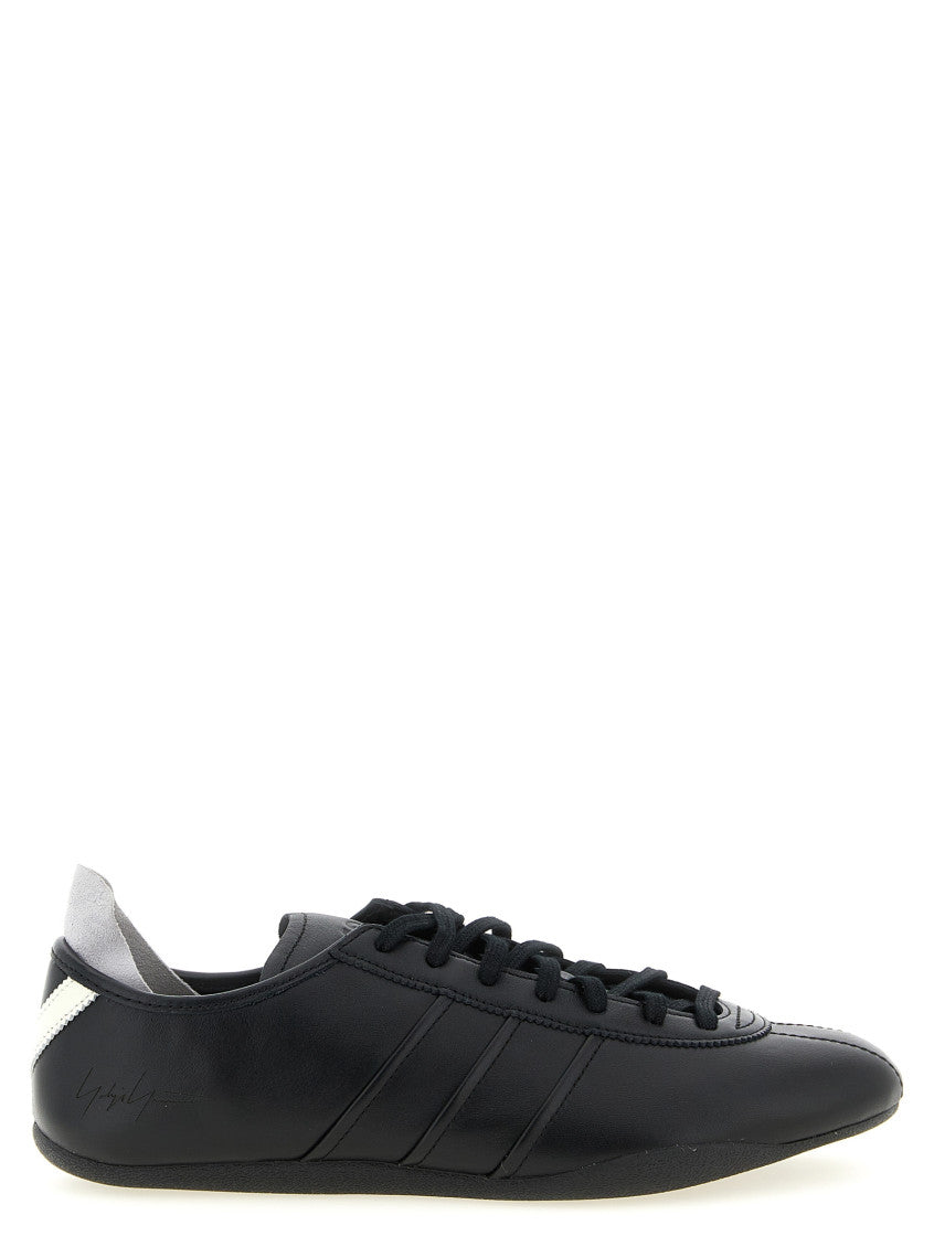 Black Lace Up Sneakers 1