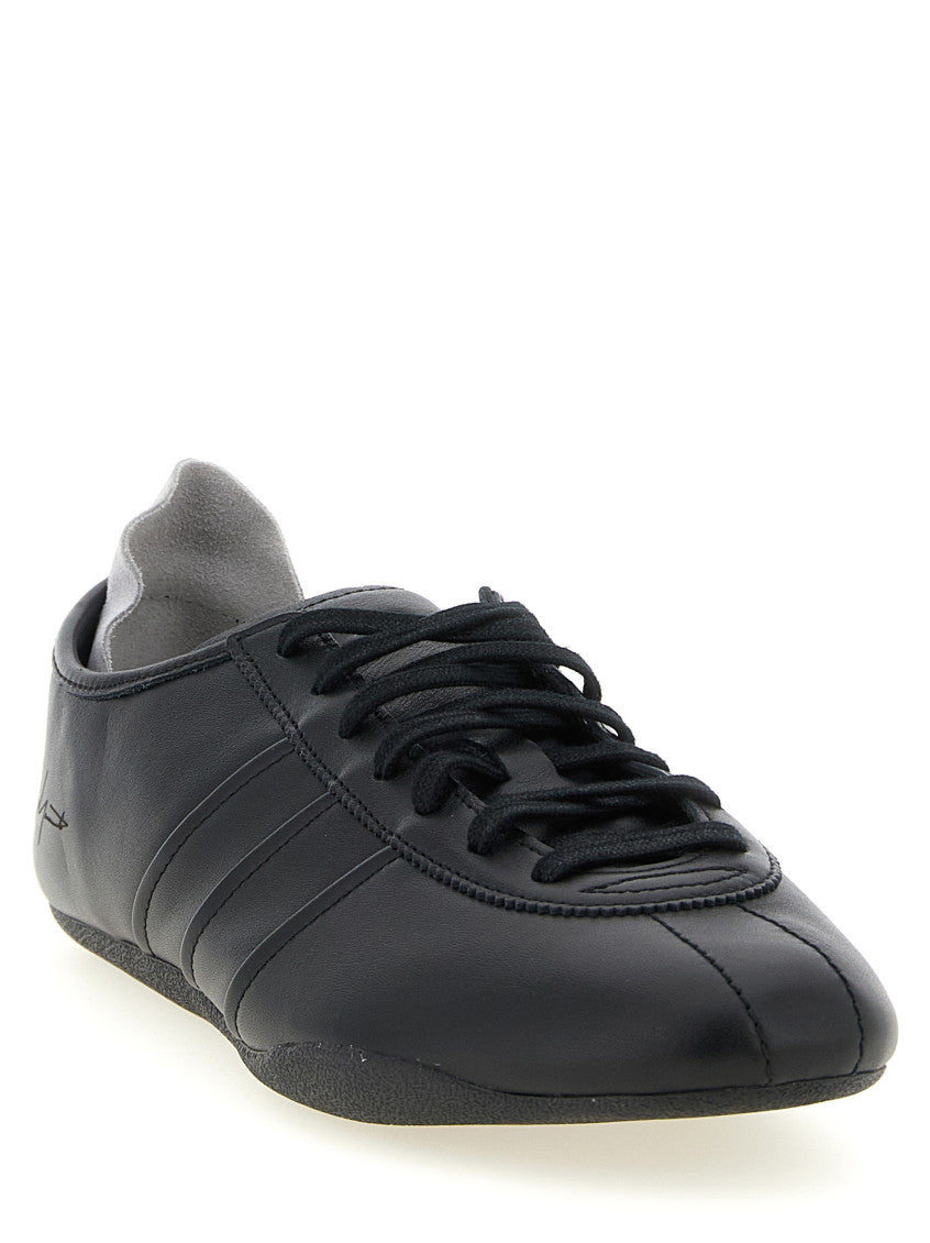 Black Lace Up Sneakers 2