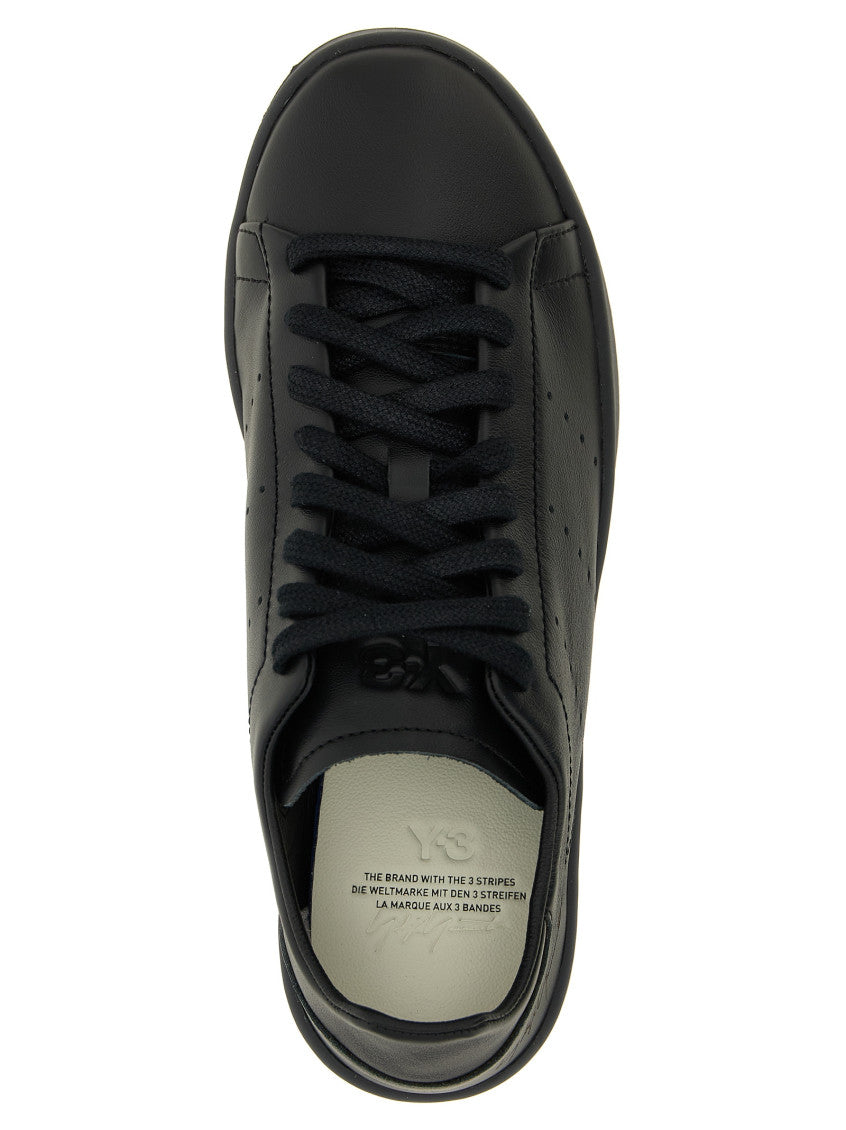 Black Lace Up Sneakers 4