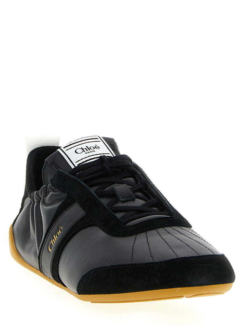 Black Lace Up Sneakers 2