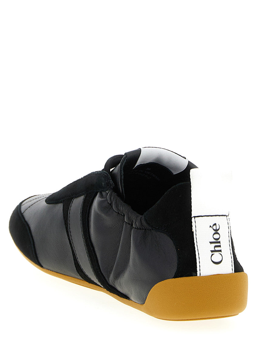 Black Lace Up Sneakers 3
