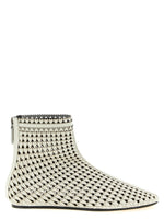 Beige  Ankle Boots 1