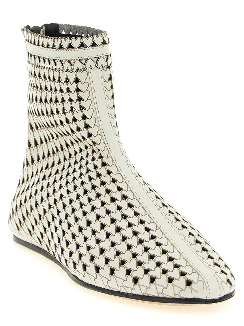 Beige  Ankle Boots 2