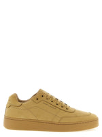 Beige Lace Up Sneakers 1