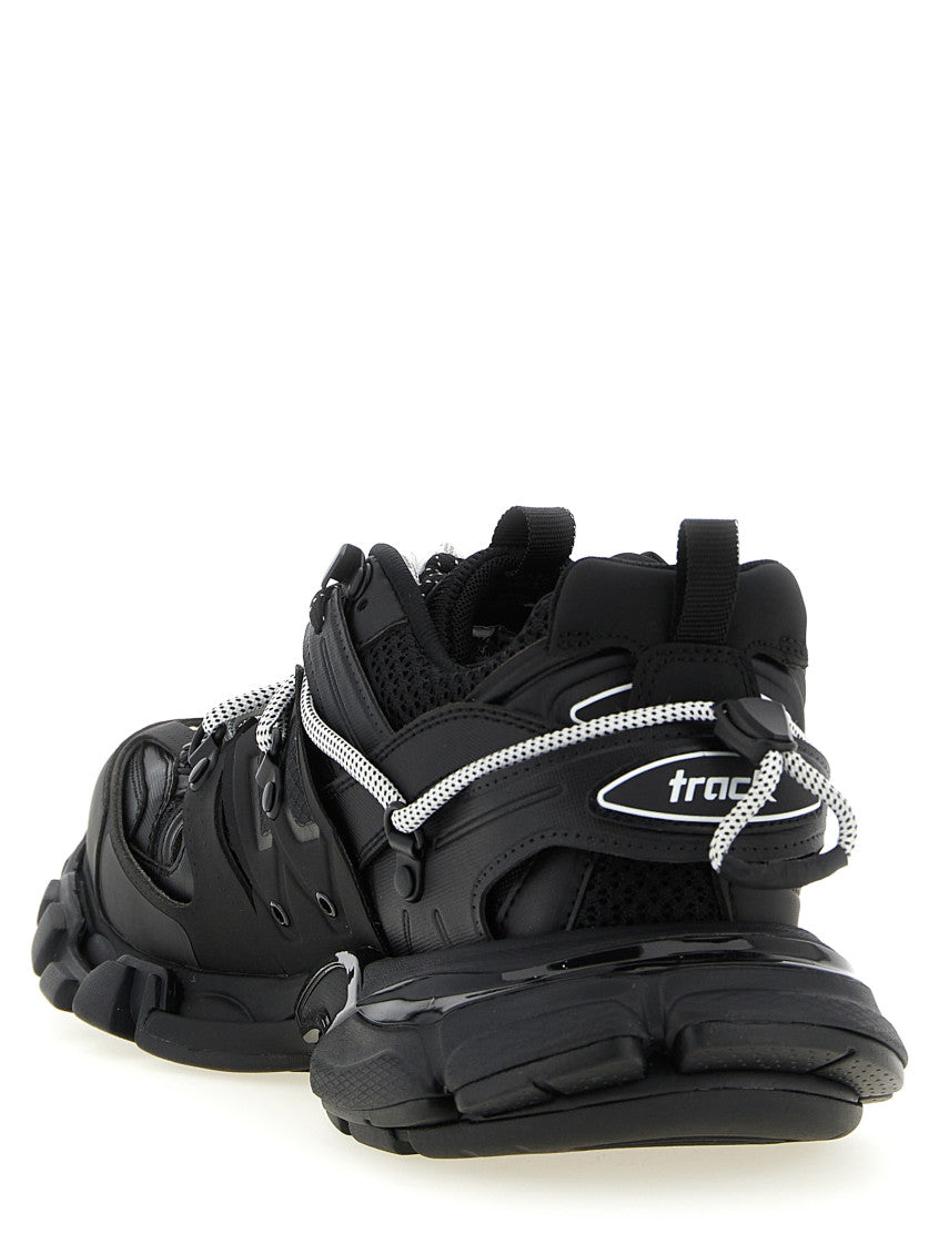 Black Lace Up Sneakers 3