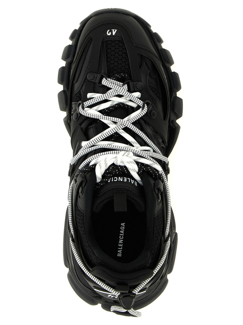 Black Lace Up Sneakers 4