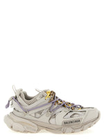 Grey Lace Up Sneakers 1