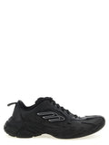 Black Lace Up Sneakers 1