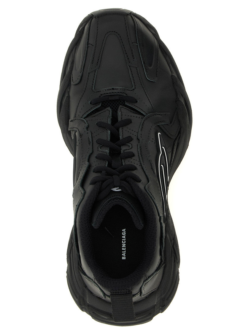 Black Lace Up Sneakers 4