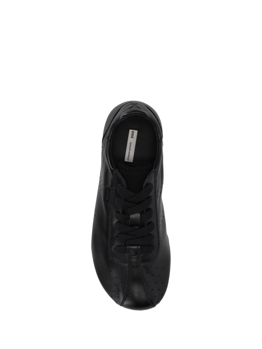 Black Lace Up Sneakers 3