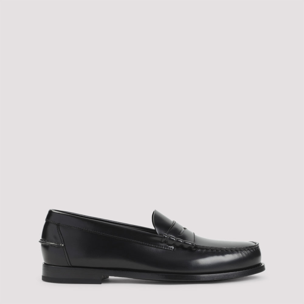 Black Leather Loafers 2