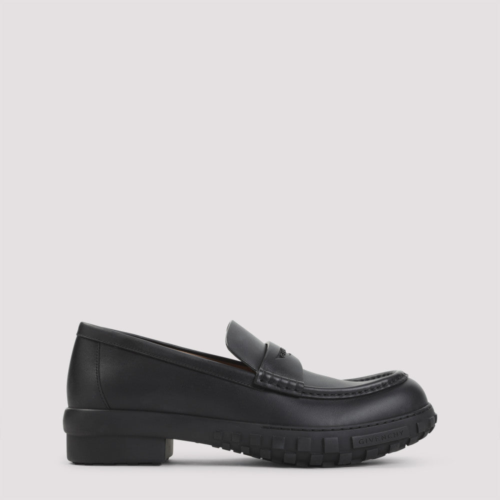 Black Leather Loafers 2