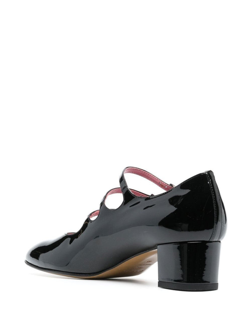 Black Leather Pumps 2