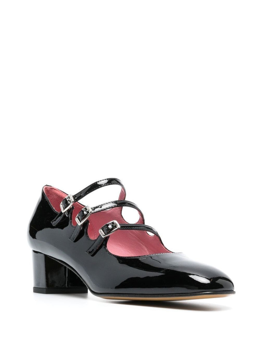Black Leather Pumps 4