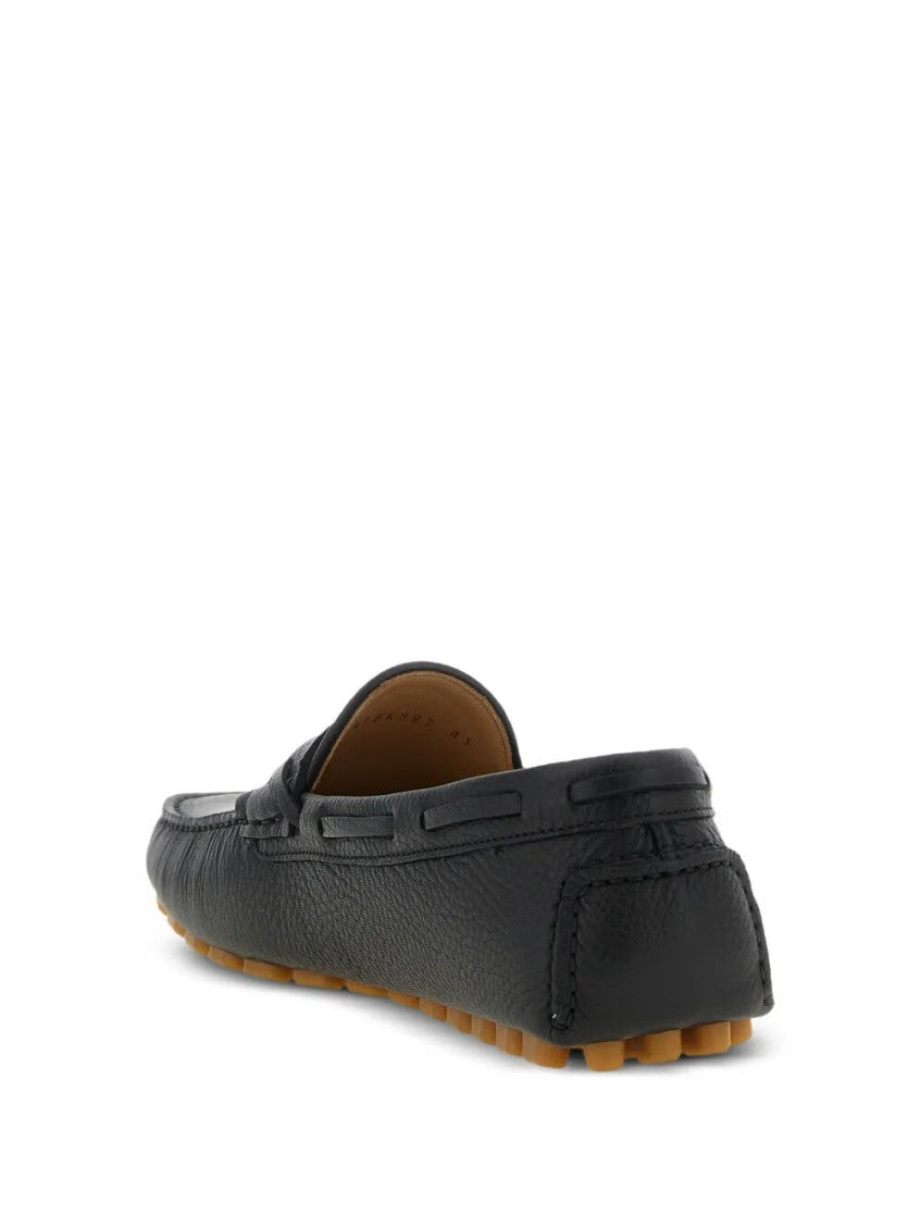 Black Leather Loafers 3