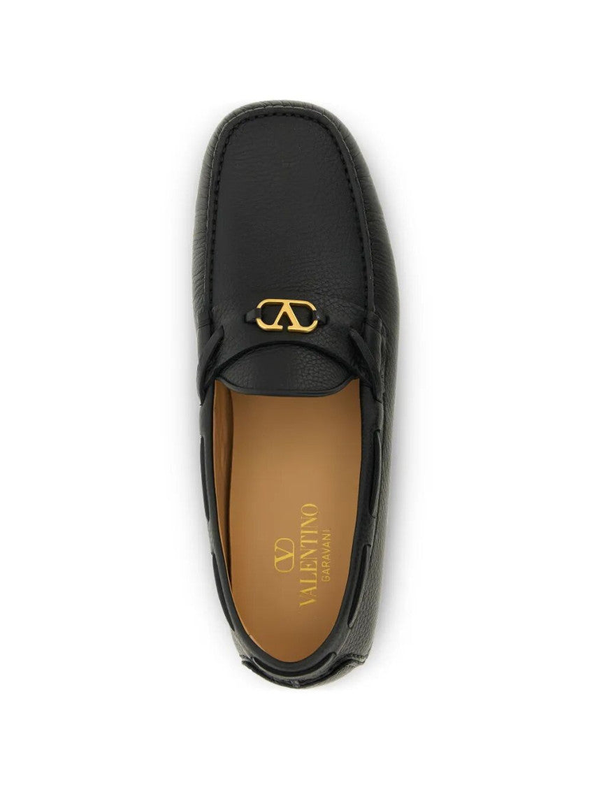Black Leather Loafers 4