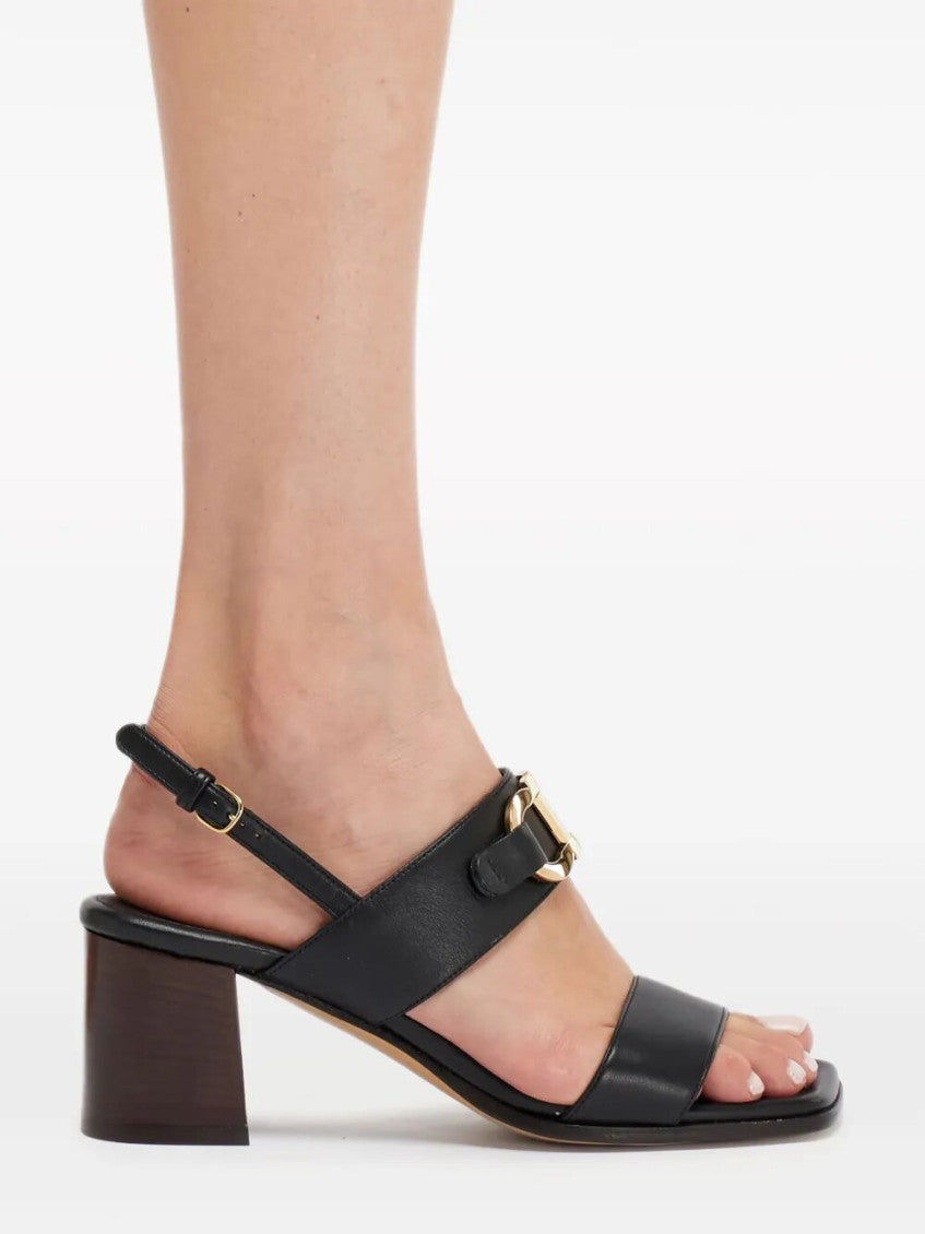 Black Open Toe Heels 2