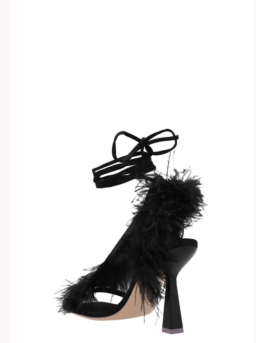 Black Wrap Heels 2