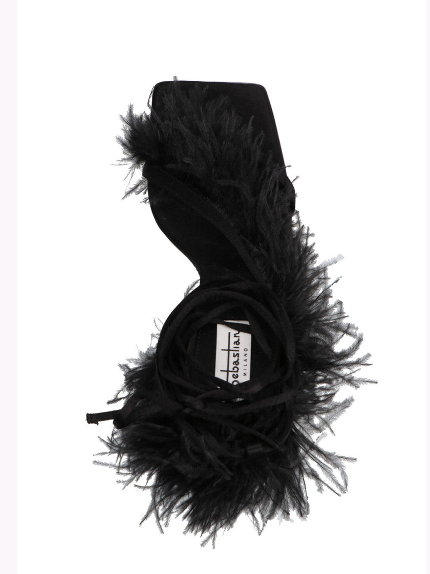 Black Wrap Heels 3