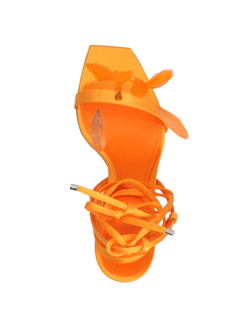 Orange 'Kimi' sandals 3