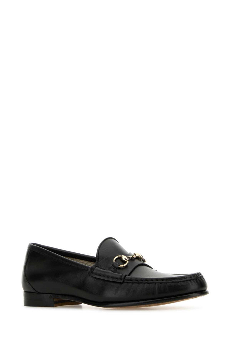 Black Leather Loafers 2