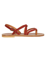 Brown Strappy Sandals 1
