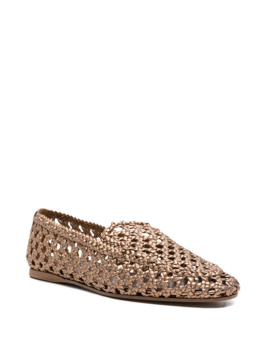 Bronze Leather Loafers 3