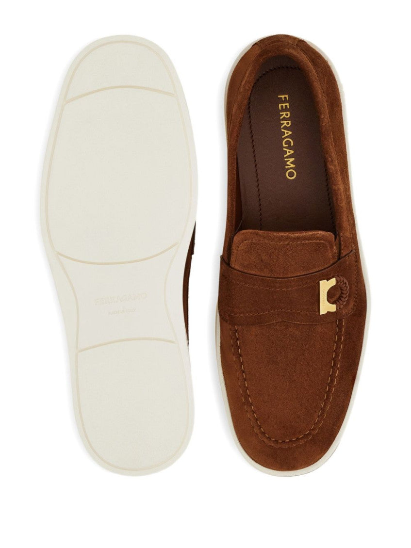 Brown Suede Loafers 3
