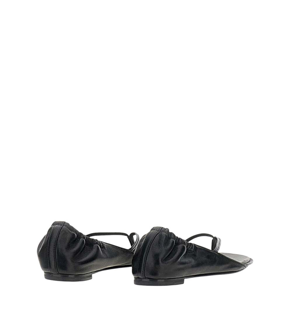 Black Leather Sandals 3
