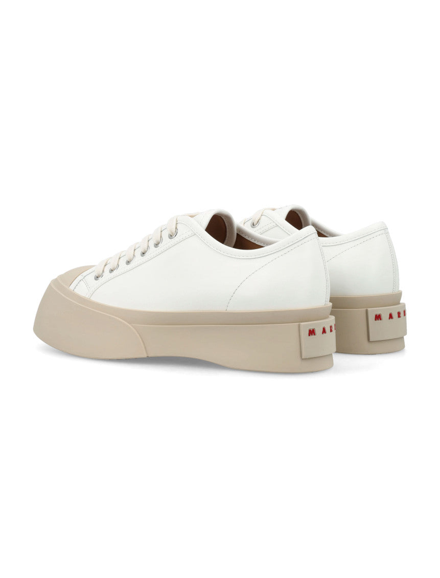 White Leather Pablo Sneakers 4