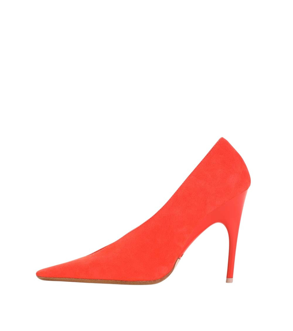 Orange Slip-on Pump 3