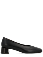 Black Slip On Pumps 1