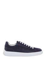 Navy Blue Lace Up Sneaker 1