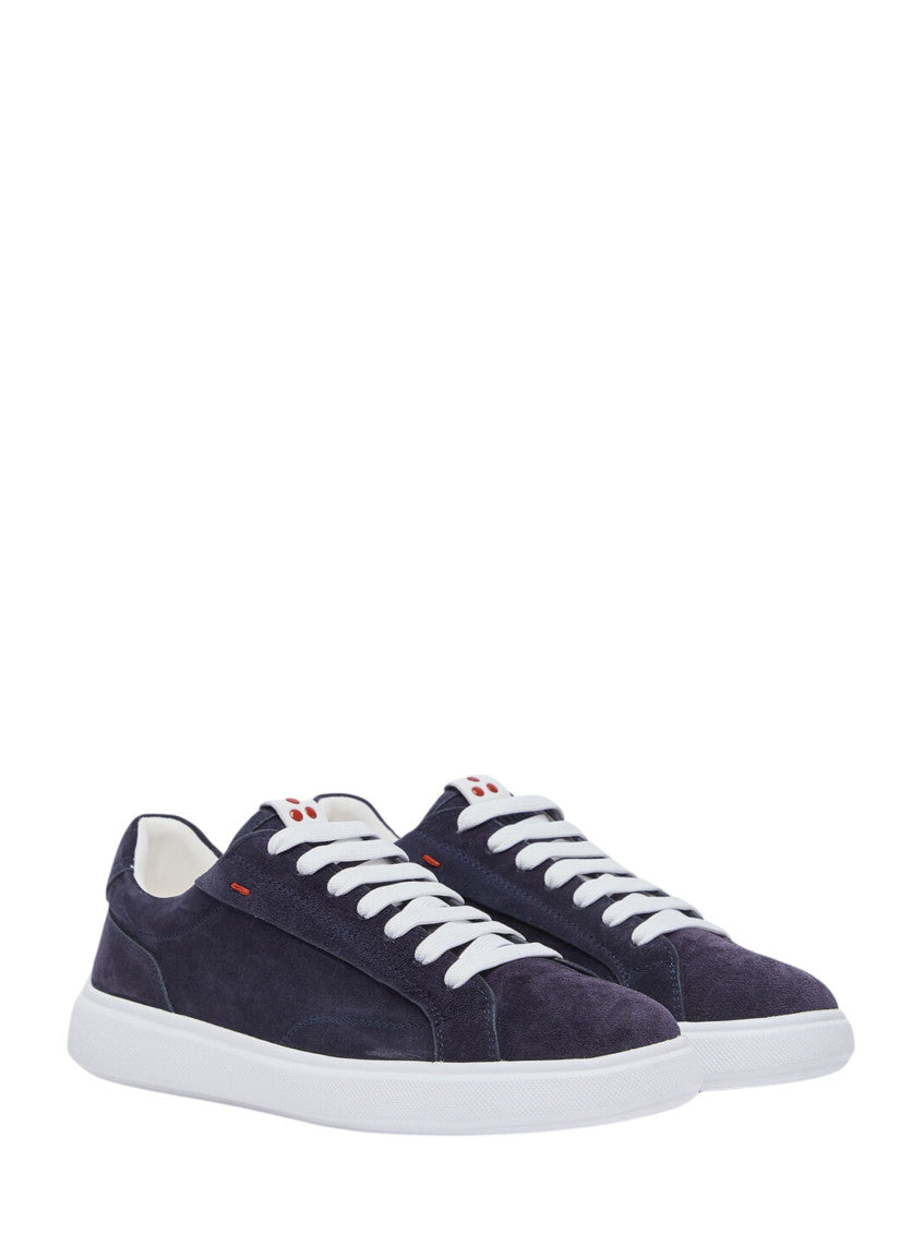 Navy Blue Lace Up Sneaker 2