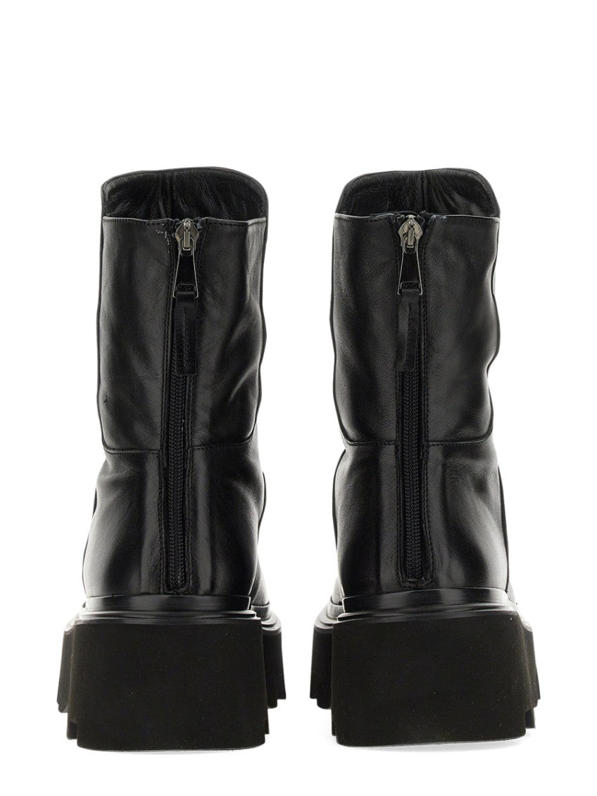 Black Solid Boots 3